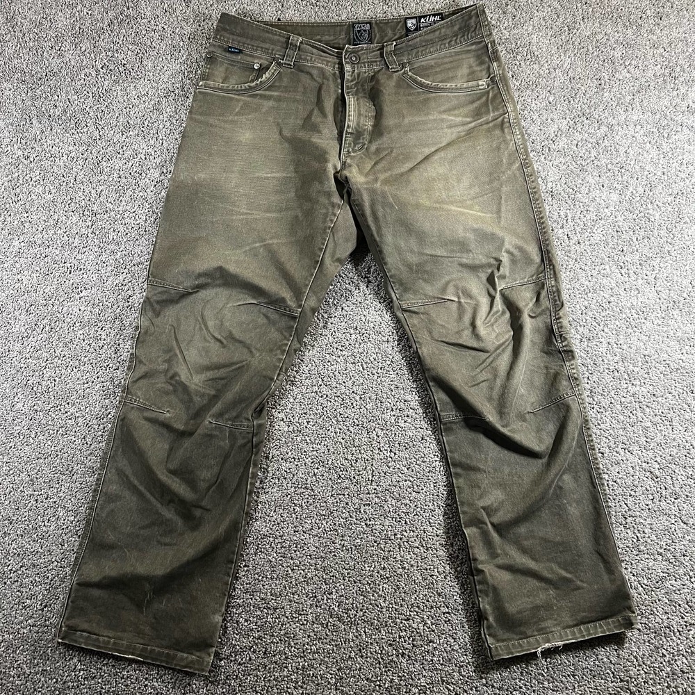Kuhl Rydr Pants Mens 32x30 Gray Straight Fit Outdoor